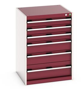 Bott Cubio Drawer Cabinet comprising of: 3 x 100mm, 2 x 150mm, 1 x 200mm.... Bott Professional Cubio Tool Storage Drawer Cabinets 65cm x 65cm